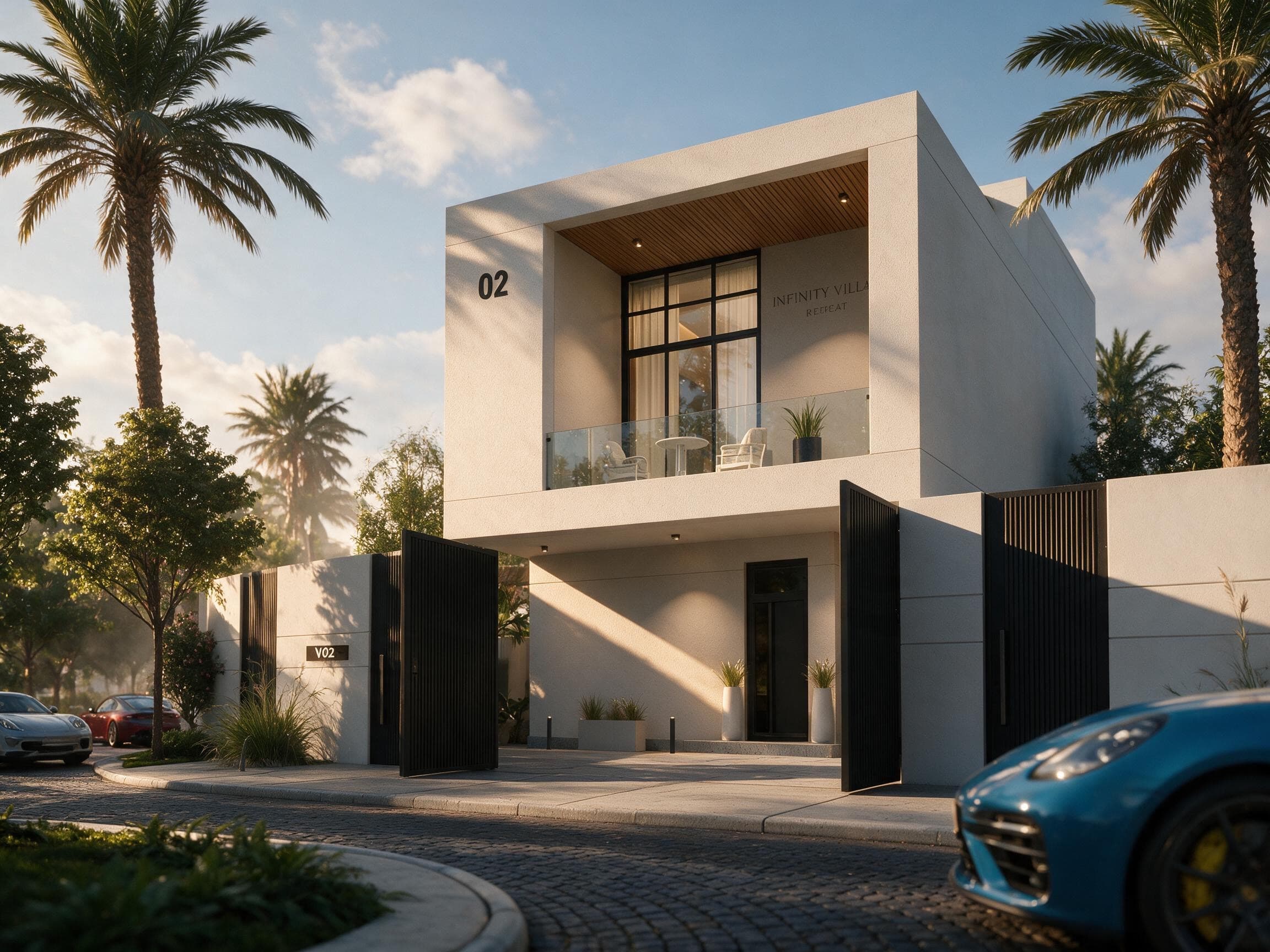 Infinity Villa detail view