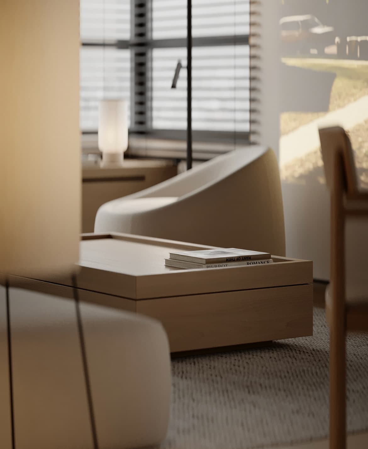 Dubai Apartment volumetric concept detail